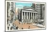 US Sub-Treasury, New York City-null-Mounted Art Print