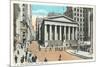 US Sub-Treasury, New York City-null-Mounted Art Print