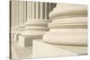 US Supreme Court Columns-Gary Blakeley-Stretched Canvas