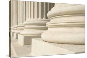 US Supreme Court Columns-Gary Blakeley-Stretched Canvas