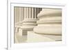 US Supreme Court Columns-Gary Blakeley-Framed Photographic Print