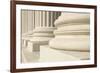 US Supreme Court Columns-Gary Blakeley-Framed Photographic Print