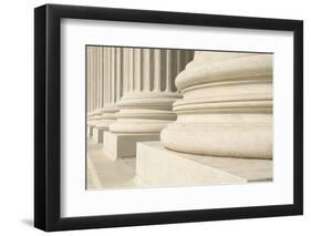 US Supreme Court Columns-Gary Blakeley-Framed Photographic Print