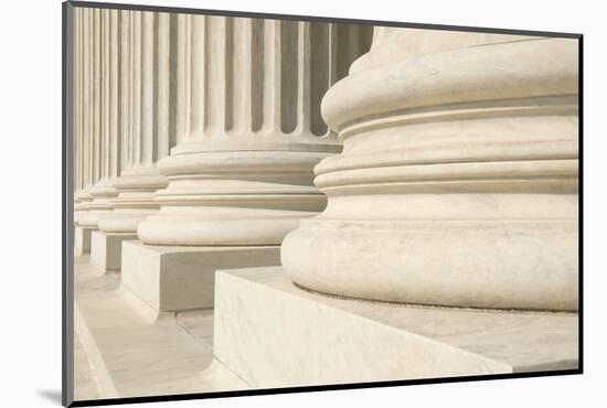 US Supreme Court Columns-Gary Blakeley-Mounted Photographic Print