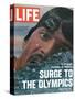 US Swimmer Mark Spitz Training for 1972 Munich Olympics, August 18, 1972-Co Rentmeester-Stretched Canvas