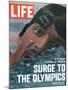 US Swimmer Mark Spitz Training for 1972 Munich Olympics, August 18, 1972-Co Rentmeester-Mounted Photographic Print