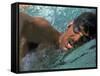 US Swimmer Mark Spitz Training for 1972 Munich Olympics-Co Rentmeester-Framed Stretched Canvas