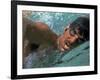 US Swimmer Mark Spitz Training for 1972 Munich Olympics-Co Rentmeester-Framed Premium Photographic Print