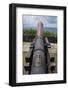 Us Territory of Guam, Umatac. Fort Soledad. Cannon and Philippine Sea-Cindy Miller Hopkins-Framed Photographic Print