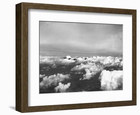 US Thunderbolts in Flight-null-Framed Photographic Print