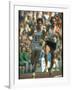 US Track Athlete Steve Prefontaine and Emiel Puttemans Running a Race at the Summer Olympics-null-Framed Premium Photographic Print