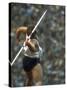 US Track Athlete William Schmidt Throwing Javelin at the Summer Olympics-John Dominis-Stretched Canvas