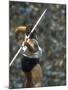US Track Athlete William Schmidt Throwing Javelin at the Summer Olympics-John Dominis-Mounted Premium Photographic Print