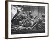 US Trainees at Fort Polk, Undergoing Vietnam Oriented Training, Where They Are About to Be Ambushed-Lynn Pelham-Framed Photographic Print