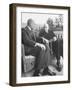 US Treasury Sec. Henry Morgenthau Jr. and British Economist John Maynard Keynes-Alfred Eisenstaedt-Framed Photographic Print