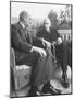 US Treasury Sec. Henry Morgenthau Jr. and British Economist John Maynard Keynes-Alfred Eisenstaedt-Mounted Photographic Print