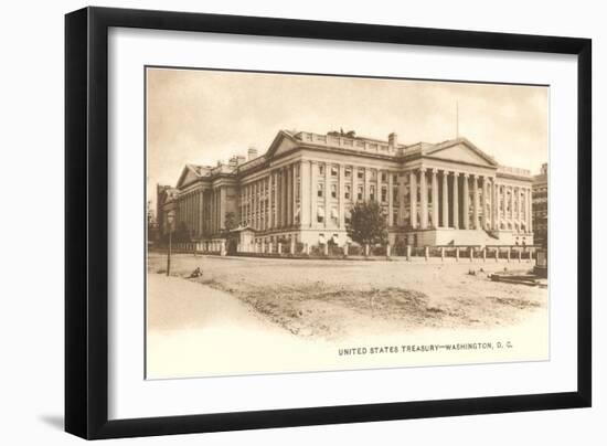 US Treasury, Washington D.C.-null-Framed Art Print