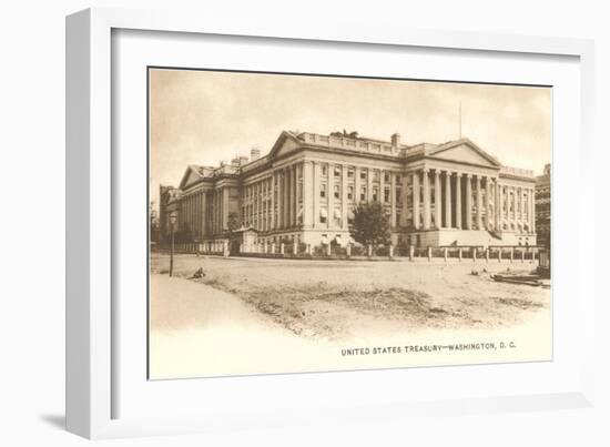 US Treasury, Washington D.C.-null-Framed Art Print