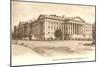 US Treasury, Washington D.C.-null-Mounted Art Print