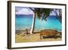 Us, Usvi, Snorkelers St John with St Thomas Beyond-Trish Drury-Framed Photographic Print