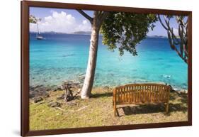 Us, Usvi, Snorkelers St John with St Thomas Beyond-Trish Drury-Framed Photographic Print