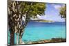 Us Virgin Island, St John. View of St Thomas Sailboats and Snorkelers-Trish Drury-Mounted Photographic Print