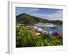 Us Virgin Islands, St, Thomas, Charlotte Amalie and Havensight Cruise Ship Dock, Caribbean-Gavin Hellier-Framed Photographic Print