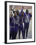 US Winning Team for the 4 X 100 Meter Relay at the Summer Olympics-George Silk-Framed Premium Photographic Print