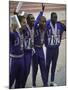 US Winning Team for the 4 X 100 Meter Relay at the Summer Olympics-George Silk-Mounted Premium Photographic Print