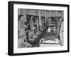 US Women's Army Corps Recruits Standing at Attention During an Inspection of their Barracks-null-Framed Photographic Print