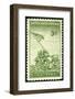 USA 1945 Shows Marines Raising Flag Mount Suribachi, Iwo Jima-popovaphoto-Framed Photographic Print