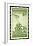 USA 1945 Shows Marines Raising Flag Mount Suribachi, Iwo Jima-popovaphoto-Framed Premium Photographic Print