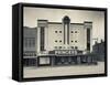 USA, Alabama, Decatur, Art-Deco Princess Theater-Walter Bibikow-Framed Stretched Canvas