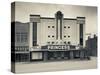 USA, Alabama, Decatur, Art-Deco Princess Theater-Walter Bibikow-Stretched Canvas