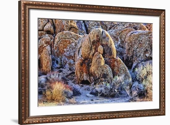 USA, Alabama Hills, California. Long Pine-Joe Restuccia III-Framed Premium Photographic Print