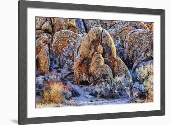 USA, Alabama Hills, California. Long Pine-Joe Restuccia III-Framed Premium Photographic Print