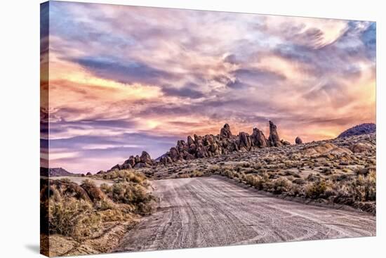 USA, Alabama Hills, California. Long Pine-Joe Restuccia III-Stretched Canvas