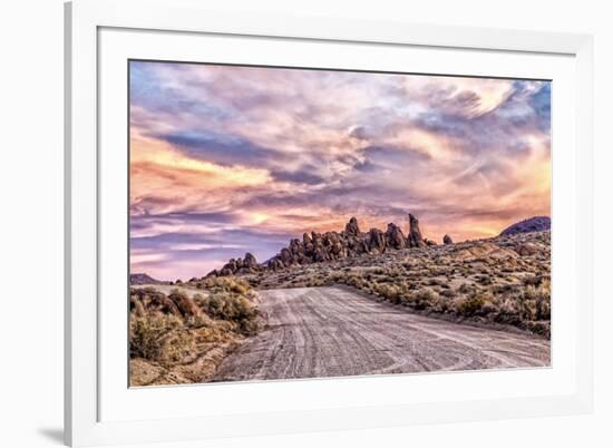 USA, Alabama Hills, California. Long Pine-Joe Restuccia III-Framed Photographic Print