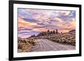 USA, Alabama Hills, California. Long Pine-Joe Restuccia III-Framed Photographic Print