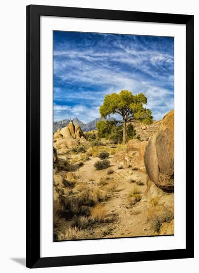 USA, Alabama Hills, California. Long Pine-Joe Restuccia III-Framed Photographic Print