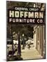 USA, Alabama, Mobile, Dauphin Street, Old Neon Sign for Hoffman Furniture-Walter Bibikow-Mounted Photographic Print