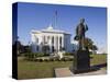 USA, Alabama, Montgomery, Alabama State Capitol, Police Monument-Walter Bibikow-Stretched Canvas