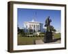 USA, Alabama, Montgomery, Alabama State Capitol, Police Monument-Walter Bibikow-Framed Photographic Print