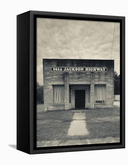 USA, Alabama, Muscle Shoals Area, Sheffield, Muscle Shoals Sound Studios, Recording Studio-Walter Bibikow-Framed Stretched Canvas