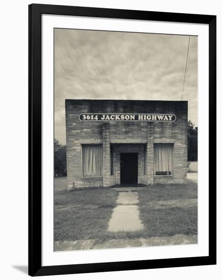 USA, Alabama, Muscle Shoals Area, Sheffield, Muscle Shoals Sound Studios, Recording Studio-Walter Bibikow-Framed Photographic Print