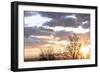 USA, Alaska, Anchorage, sunset from hillside-Savanah Stewart-Framed Photographic Print