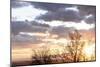 USA, Alaska, Anchorage, sunset from hillside-Savanah Stewart-Mounted Photographic Print