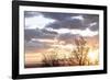 USA, Alaska, Anchorage, sunset from hillside-Savanah Stewart-Framed Photographic Print