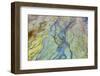 USA, Alaska, Arctic National Wildlife Refuge. Abstract of Brooks Range and Ivishak River.-Jaynes Gallery-Framed Photographic Print