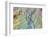 USA, Alaska, Arctic National Wildlife Refuge. Abstract of Brooks Range and Ivishak River.-Jaynes Gallery-Framed Photographic Print